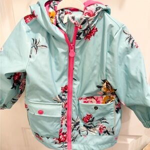 Joules Kids Raincoat Floral - 2T